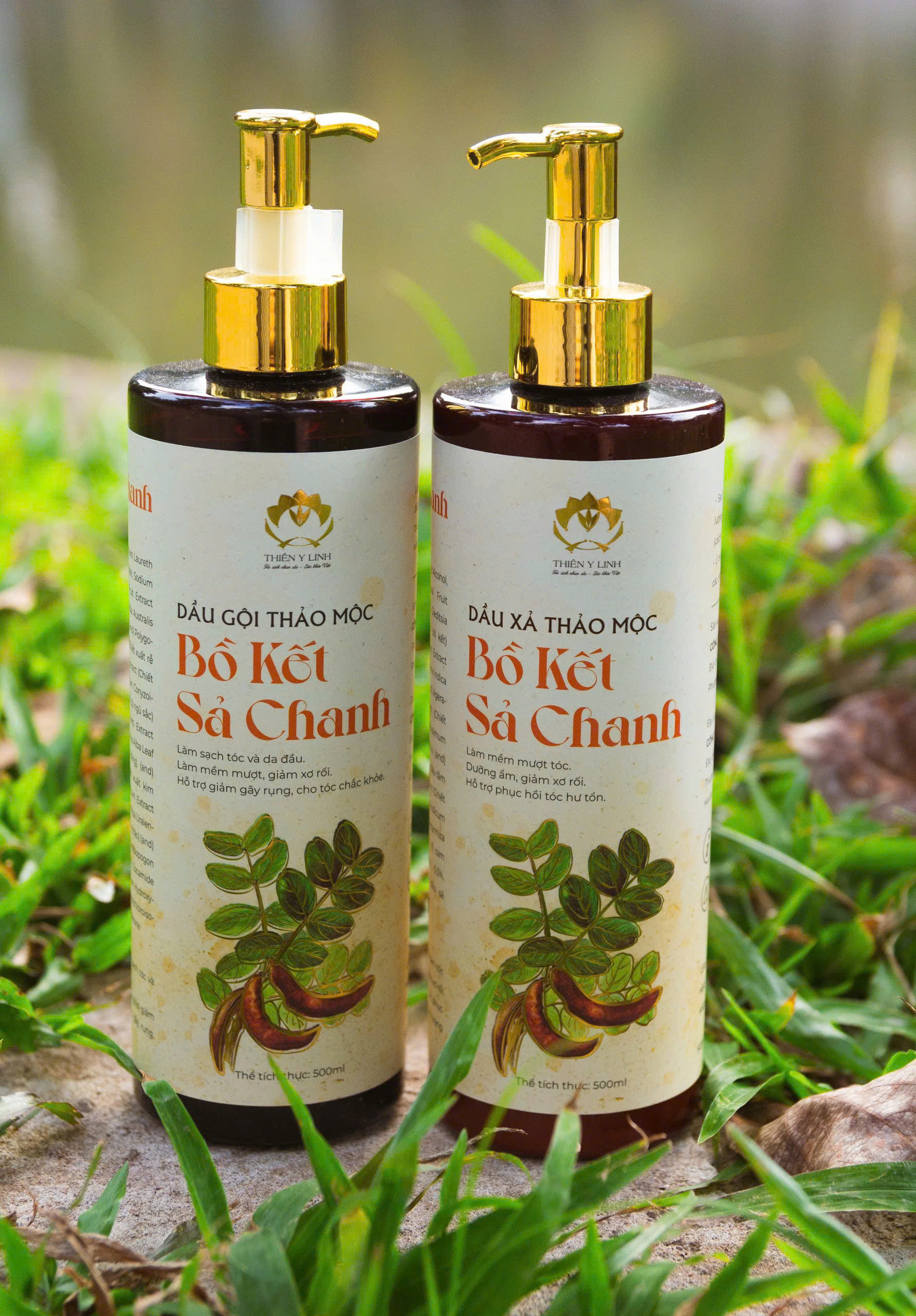 Bộ gội xả Bồ Kết Sả Chanh hương xưa